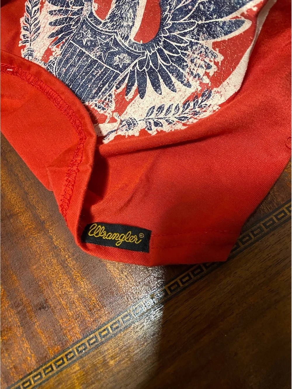 Wrangler Dog Shirts Size Medium 17” Back Length Poodle Beagle Etc